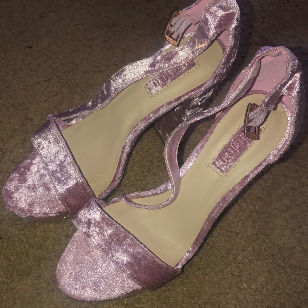 Forever 21 Pink Platform Heels